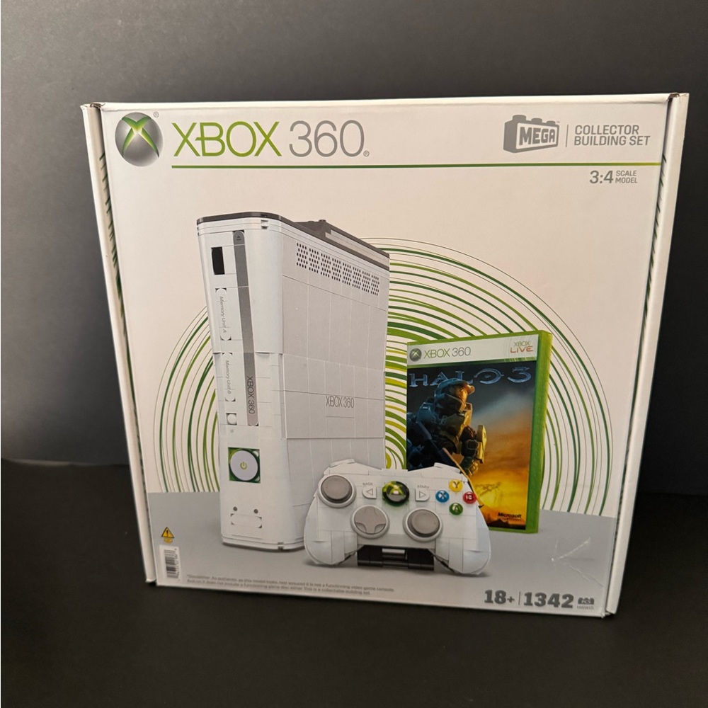 MEGA - XBOX 360 White Collector Building Set - NEW